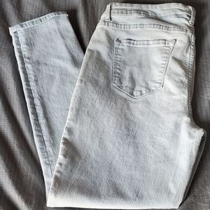 Railroad stripe jeggings